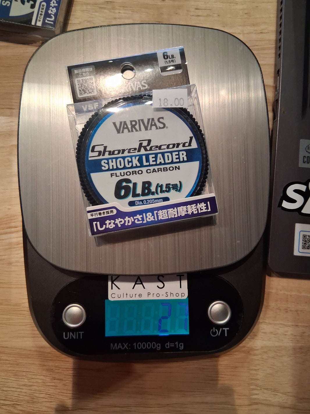 Varivas Shore Record Fluorocarbon Shock Leader