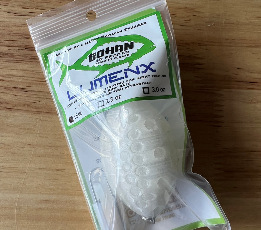 Gohan 3D Printed Fishing Floats With Glow