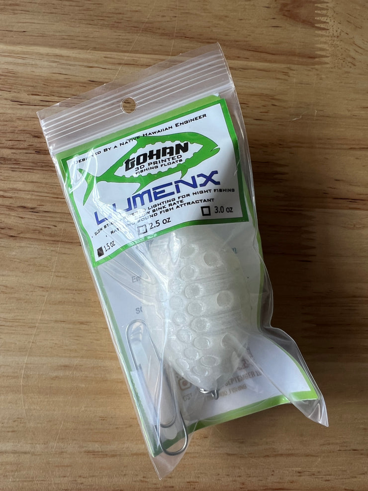 Gohan 3D Printed Fishing Floats With Glow